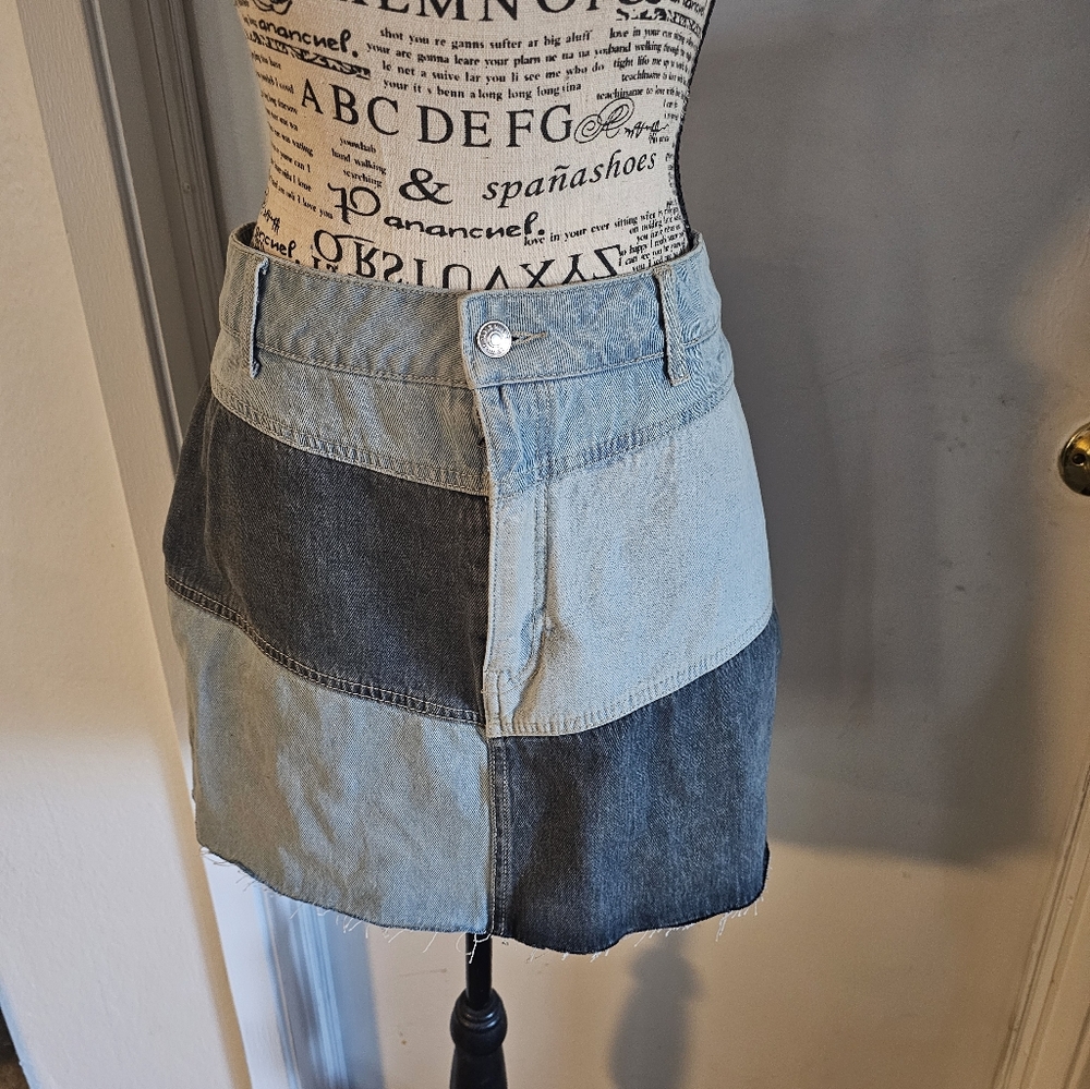 Jeans miniskirt